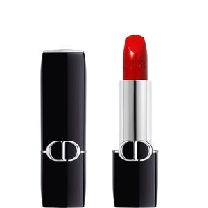 Dior Rouge Lipstick Satin The Iconic Red Style 999 .27 ounce